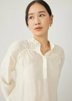 Meryn Mandarin Collar Blouse
