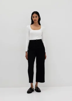 Mikaela Knit Square Neck Top