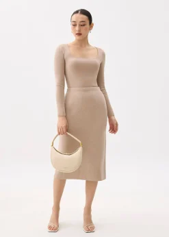 Mikaela Knit Square Neck Top