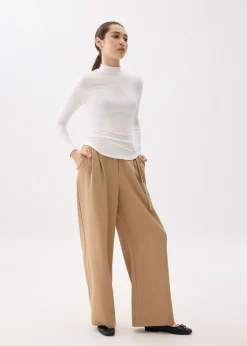 Minh Mock Neck Long Sleeve Top