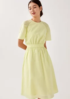 Mivia Textured Midi Dress