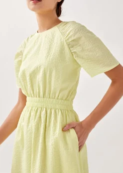 Mivia Textured Midi Dress