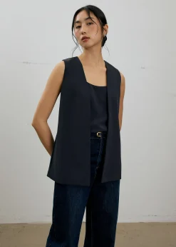 Moira Detachable Tailored Vest Top