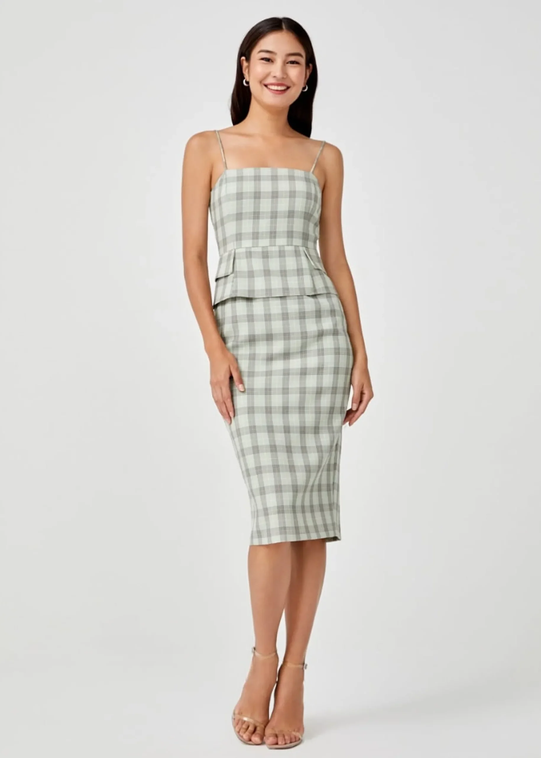 Molly Plaid Bodycon Dress