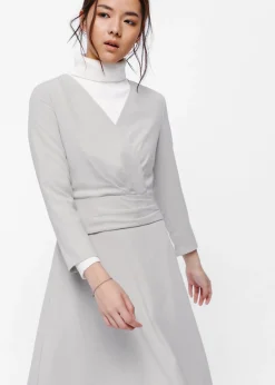 Nadega Ruched Waist Midi Dress