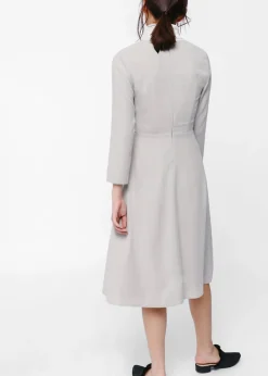 Nadega Ruched Waist Midi Dress