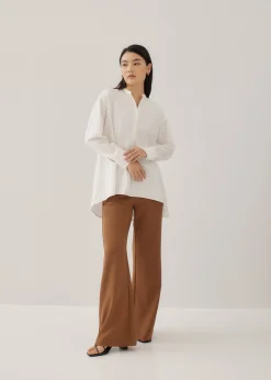 Natasa Mandarin Collar Shirt