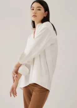 Natasa Mandarin Collar Shirt