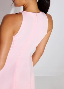 Nayana Round Neck Fit & Flare Mini Dress