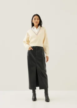 Nelsa Collared Cropped Shirt