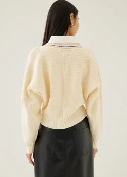 Nelsa Collared Cropped Shirt