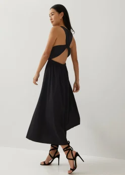 Nena Padded Elastic Knot Back Dress