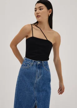 Niana Asymmetric Toga Top