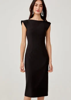 Niobe Lace Back Midi Dress