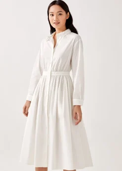 Odele Button Down Shirt Dress