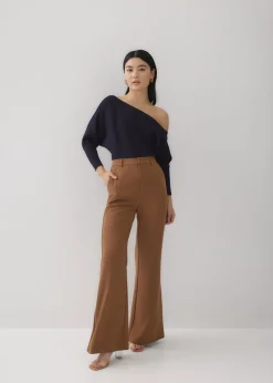 Olvera Asymmetrical Knit Top