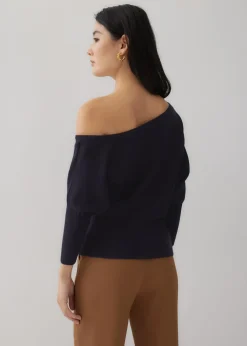 Olvera Asymmetrical Knit Top