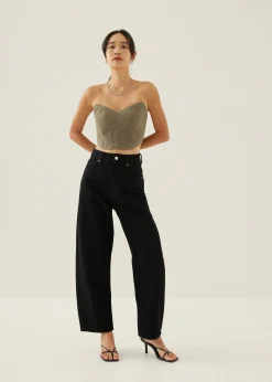 Olwyn Bustier Crop Top