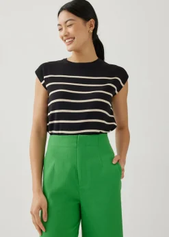 Orenda Striped Knit Top
