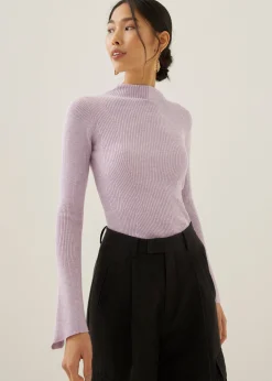 Oriole Mock Neck Knit Top