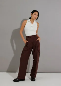 Orlene Collared Knit Tank Top