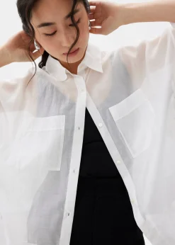 Oversized Boxy Button Down Shirt