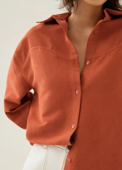 Oversized Collared Shirt