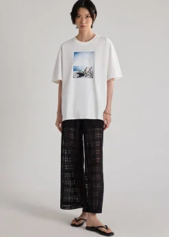 Oversized Jersey Graphic Tee