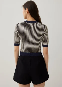 Paola Multi Colour Knit Top