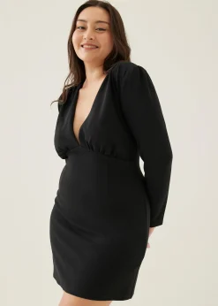 Paulette Padded A-line Mini Dress