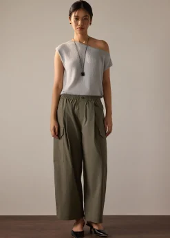 Peg Leg Cargo Pants