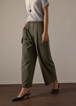 Peg Leg Cargo Pants