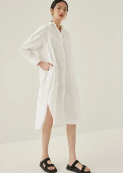Penny Cotton Shirt Dress
