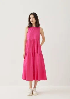 Peppa Cotton Trapeze Maxi Dress