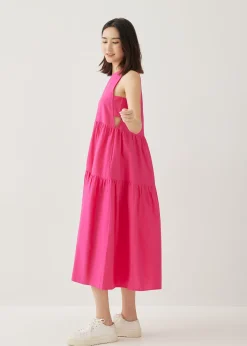 Peppa Cotton Trapeze Maxi Dress