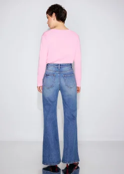 PETITE Leggy™ Addison Comfort Stretch Kick Flare Jeans