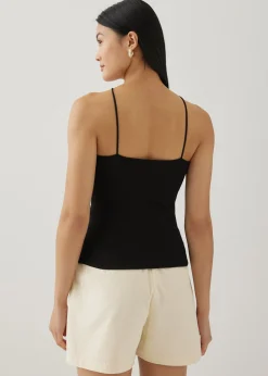 Petra Padded Jersey Halter Top