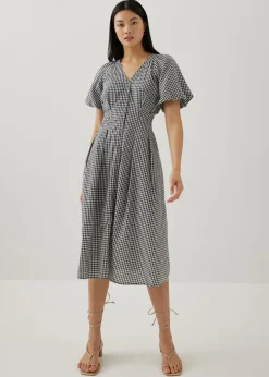 Pippa Gingham Button Down Dress