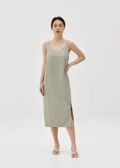 Polina Column Slip Dress