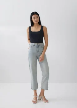 Quincy Square Neck Knit Tank