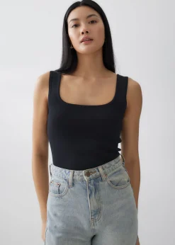 Quincy Square Neck Knit Tank