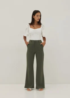 Rachelle Ruched Bustier Top