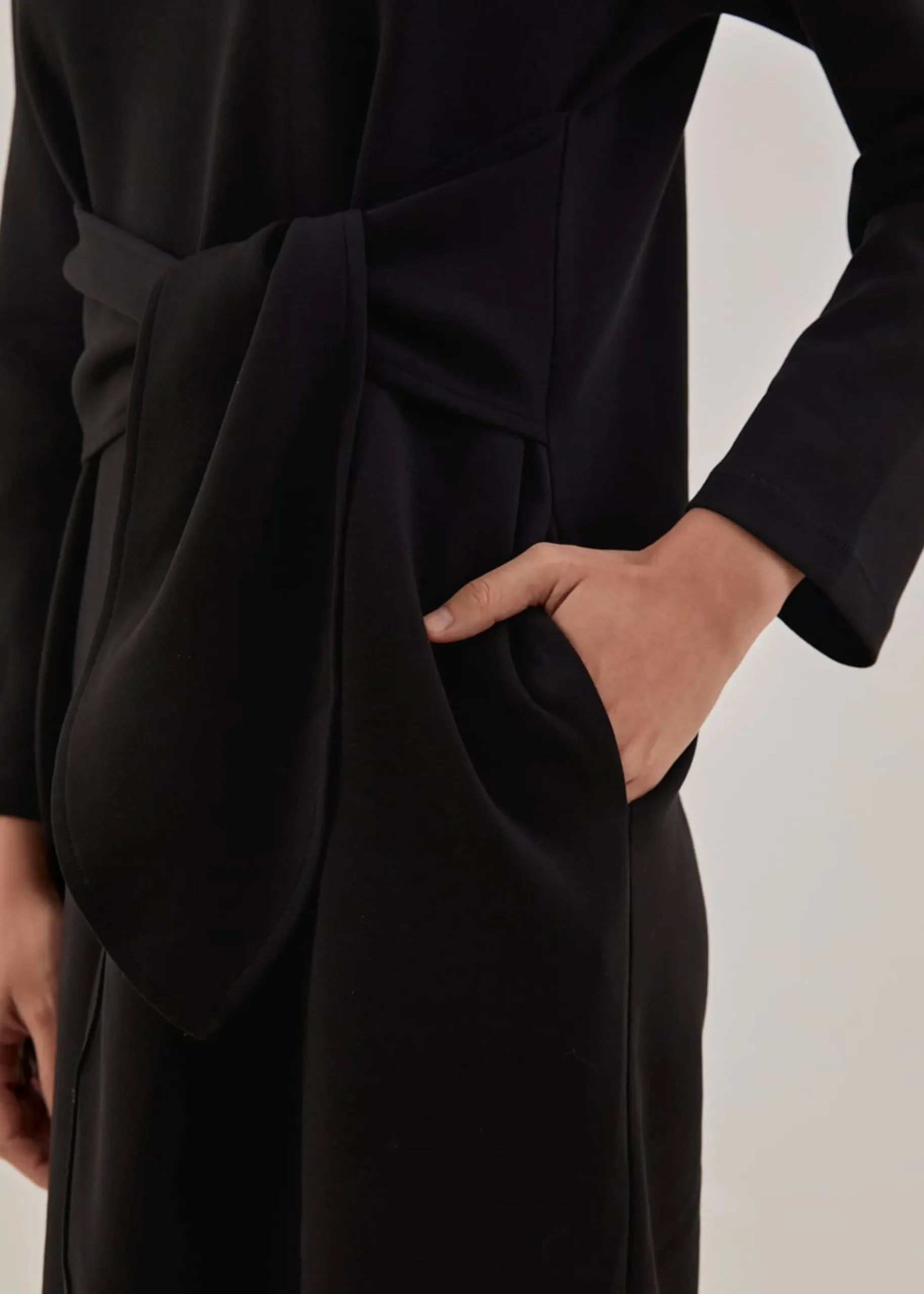Rachelle Sash Column Midi Dress