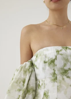 Rei Fit and Flare Midaxi Dress in Heirloom Botanicals