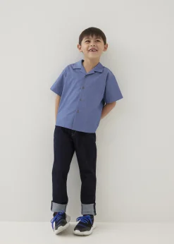 Renz Chambray Oversized Collared Shirt
