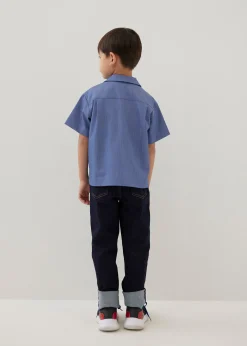 Renz Chambray Oversized Collared Shirt