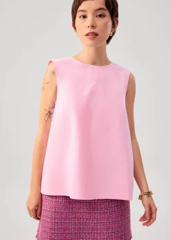 Reversible Relaxed Cotton Knot Shell Top