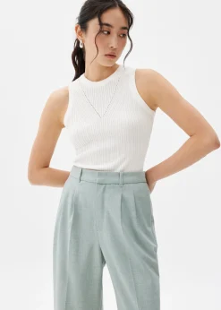 Ribbed Knit Tank Top