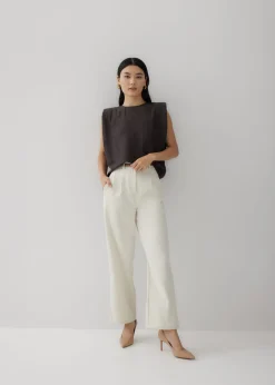 Rica Padded Linen Tank