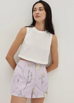 Rivka Loose Shell Crop Top